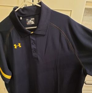 Under Armour Heat Gear Loose Fit navy blue XL polo